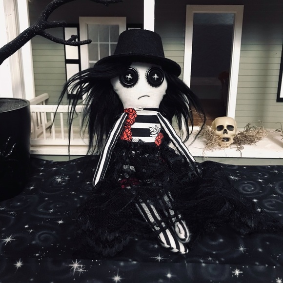 handmade Other - Gothic style spooky art doll